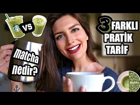 En Kolay Şekilde Matcha Çayı ve Matcha Latte Hazırlama